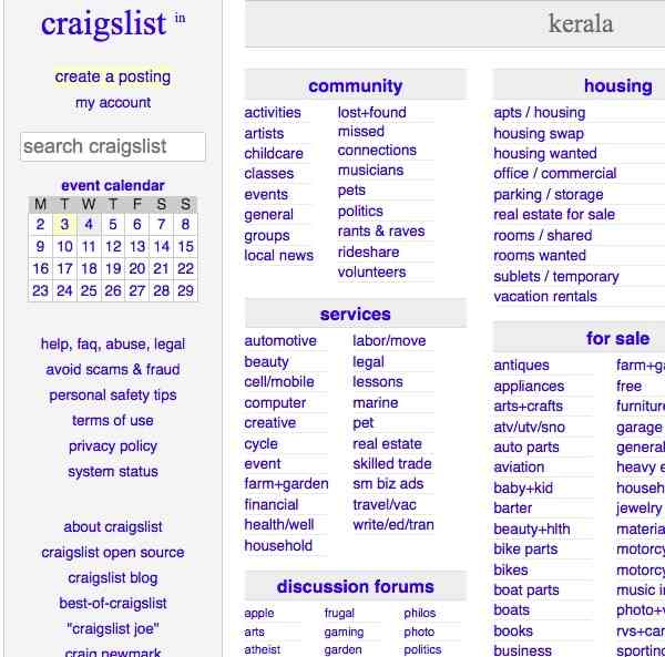 How to build a website like craigslist