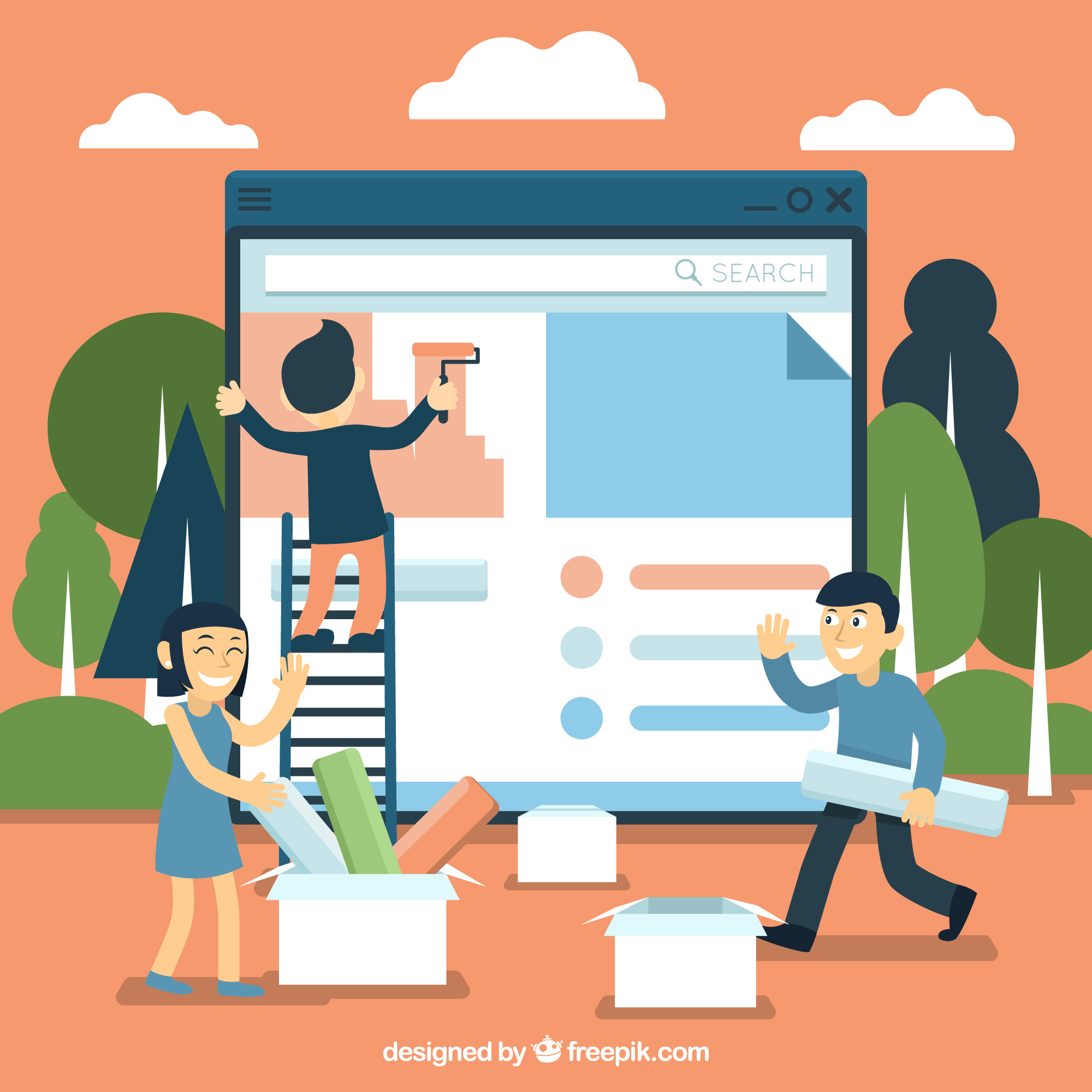 Website that is easy to create 